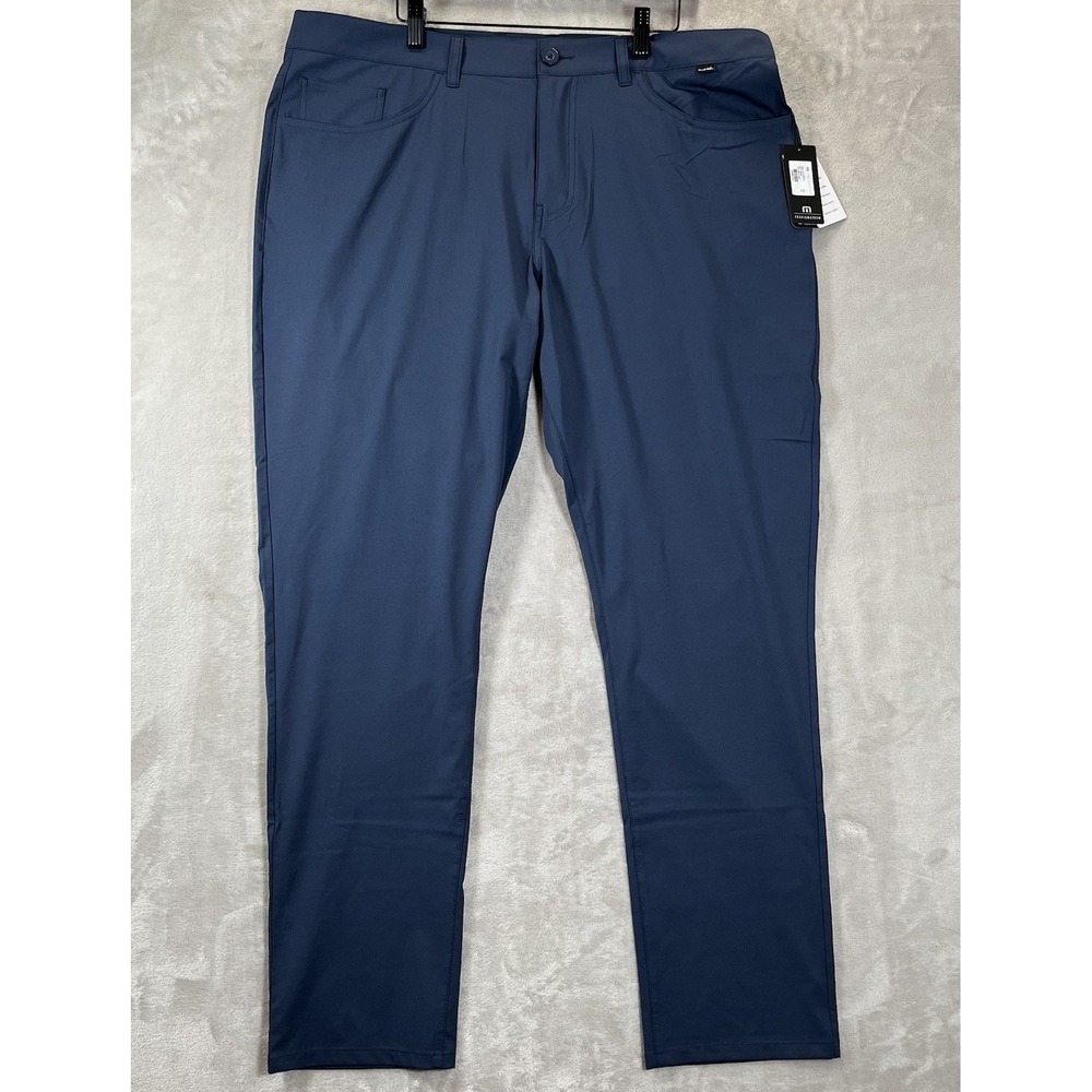 Travis Mathew Pants Mens 40 Alta Cresta Performance Stretch Golf Navy Indigo NEW